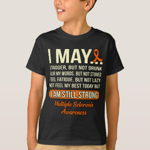 Camiseta Todavía Soy Fuerte Gráfica De Sensibilización Sobr