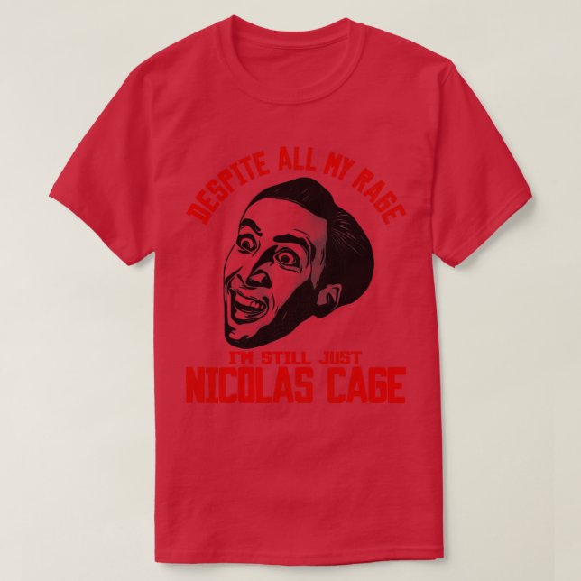 Camiseta Todavía Soy Nicolas Cage (Diseño del anverso)