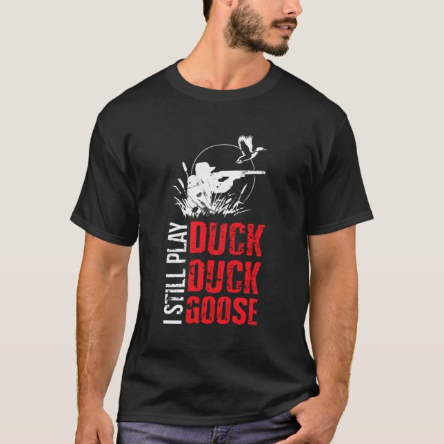 Camiseta Todavía Toco Hoodie De Ganso Del Pato (Anverso)