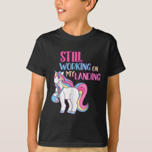 Camiseta Todavía Trabajando En Mi Lesiones De Aterrizaje Ro
