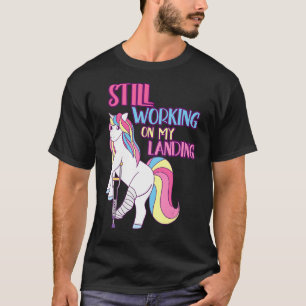 Camiseta Todavía Trabajando En Mi Lesiones De Aterrizaje Ro