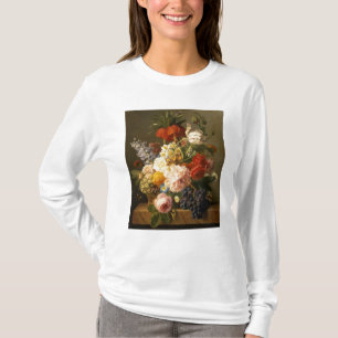 Camiseta Todavía vida con las flores y la fruta, 1827