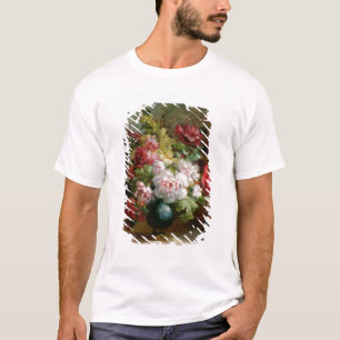 Camiseta Todavía vida con las flores y la partitura