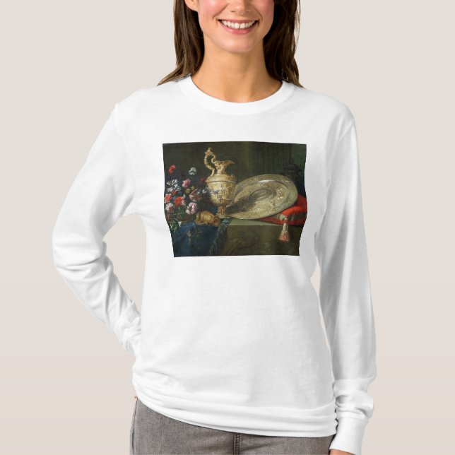 Camiseta Todavía vida con un jarro dorado (Anverso)