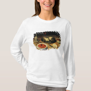 Camiseta Todavía vida con una alcachofa