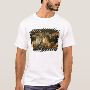 Camiseta Todavía vida de pájaros muertos y de una liebre 