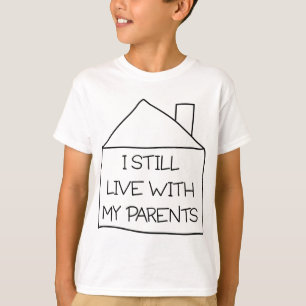 Camiseta Todavía vivo con mis padres