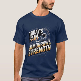 Camiseta TODAY'S PAIN TOMORROW'S STRENGTH Motivational D-01
