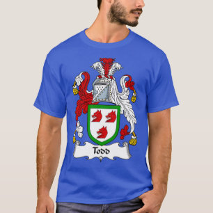 Camiseta Todd Coat of Arms Family Crest