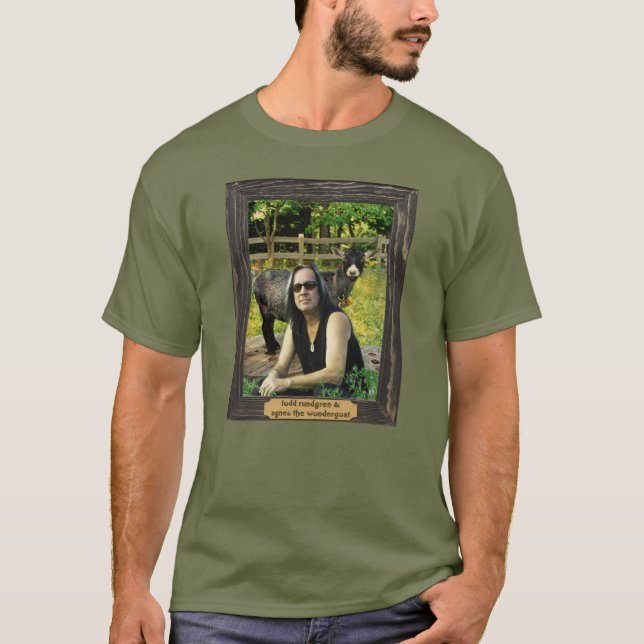 Camiseta Todd Rundgren y Agnes la cabra de la maravilla (Anverso)