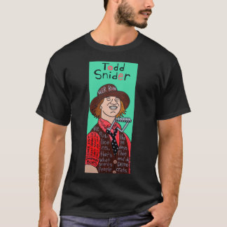 Camiseta Todd Snider Pop Folk Art Classic T-Shirt