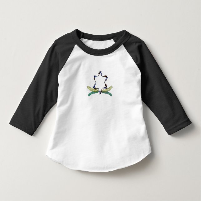 CAMISETA TODDLER ESCUDO RAGLAN (Anverso)