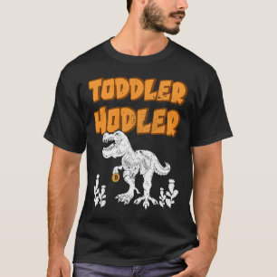 Camiseta Toddler Hodler Bitcoin Dinosaur BTC Cryptocurrency