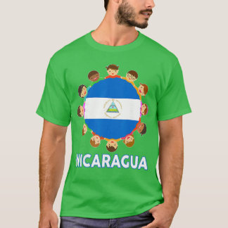 Camiseta Toddler Nicaragua Flag Nicaraguan Hispanic Heritag