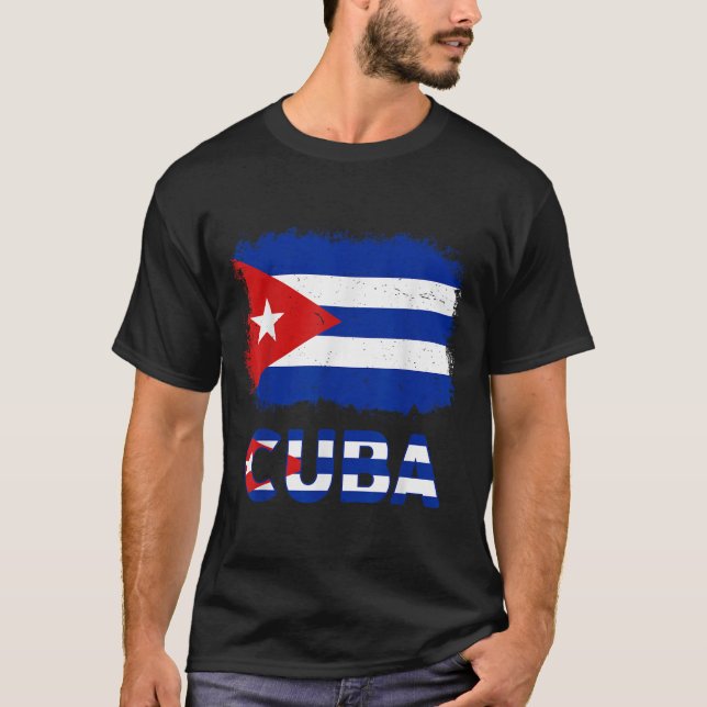 Camiseta Toddler White Cuban La Cubanita Cuba Flag Hispanic (Anverso)