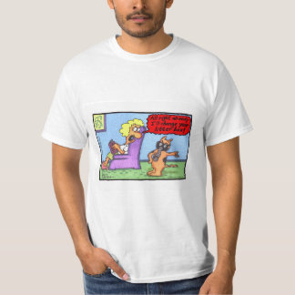 Camiseta ¡Todo a la derecha ya! ¡Dibujo animado DIVERTIDO