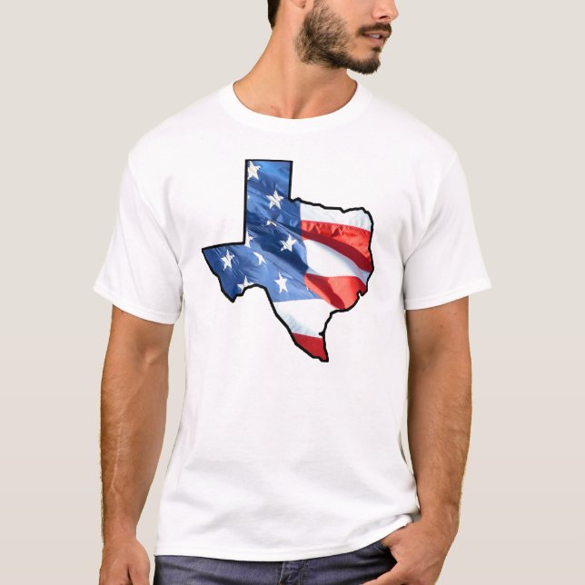 CAMISETA TODO-AMERICANA DE TEJAS (Anverso)