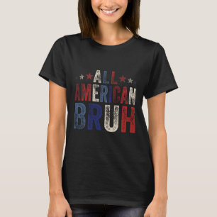 Camiseta Todo americano hermano chicos del 4 de julio patri