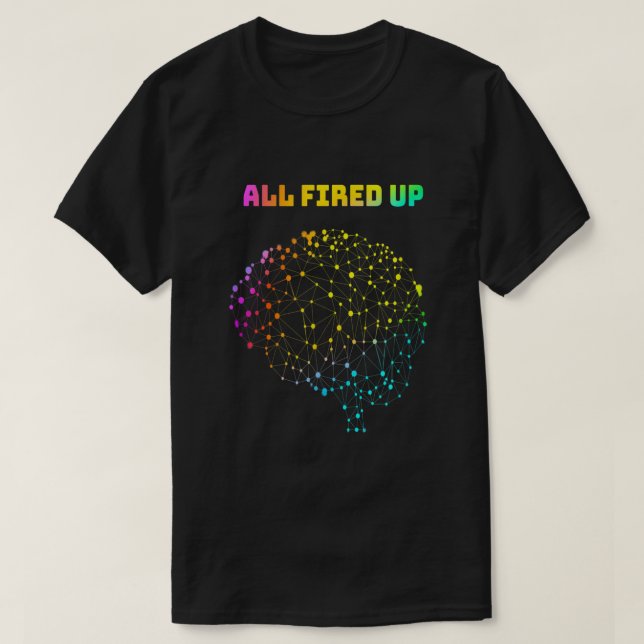 Camiseta Todo desatado Autismo Dislexia TDAH Neurodiversida (Diseño del anverso)