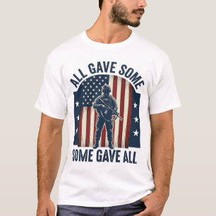 Camiseta Todo dio algo Algunos dieron todo Diseño de tribut