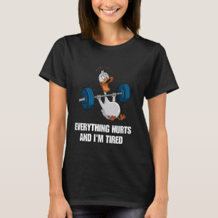 Camiseta Todo Duele Meme Halterofilia Fitness Gym Hu