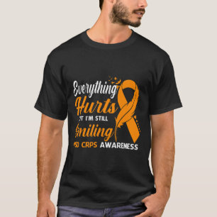 Camiseta Todo duele, todavía estoy sonriendo con Rsd Crps A