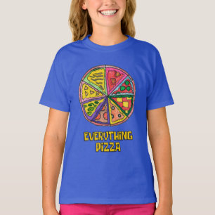 Camiseta Todo el arte de pizza por Kareem T-Shirt