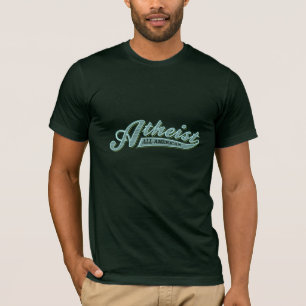 Camiseta Todo el ateo americano