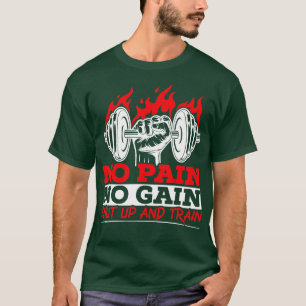 Camiseta Todo El Dolor Sin Ganancias Gimnasio Halterofilia