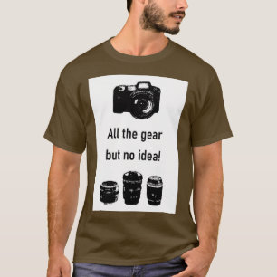 Camiseta Todo el equipo pero sin idea Fotografía