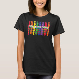 Camiseta Todo El Mundo Es Bienvenida Aquí, Partidarios Del 
