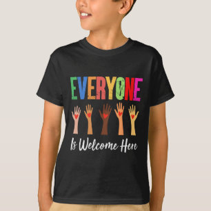 Camiseta Todo El Mundo Es Bienvenidos Aquí Profesor Idaho 8