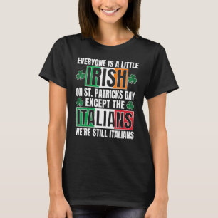 Camiseta Todo El Mundo Es Un Poco Irlandés En El Día De Los