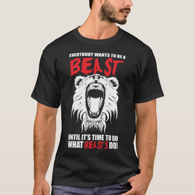 Camiseta Todo El Mundo Quiere Ser Motivador De León De Best (Anverso)