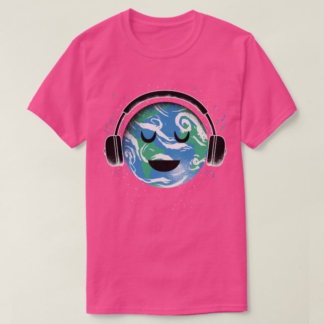 Camiseta Todo el planeta ama la música (Diseño del anverso)