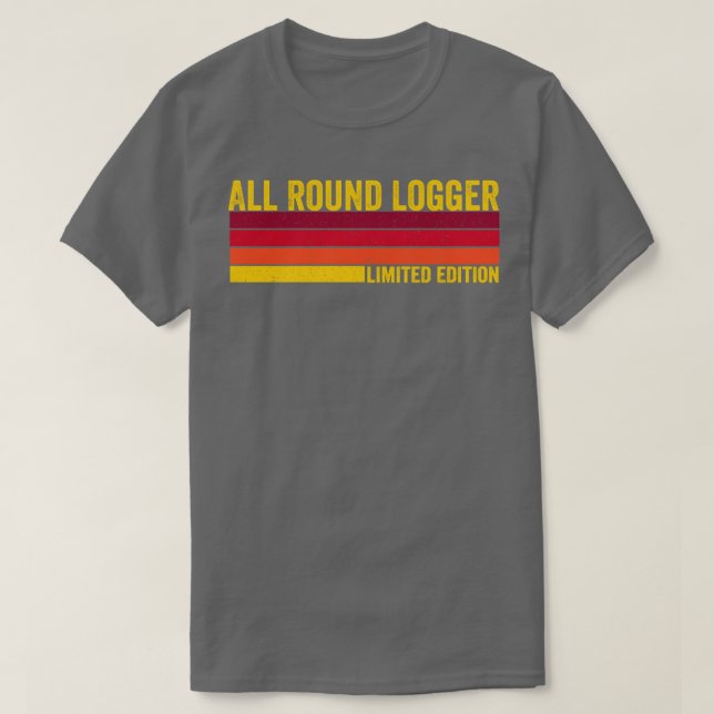 Camiseta Todo el registro de redondeo (Diseño del anverso)