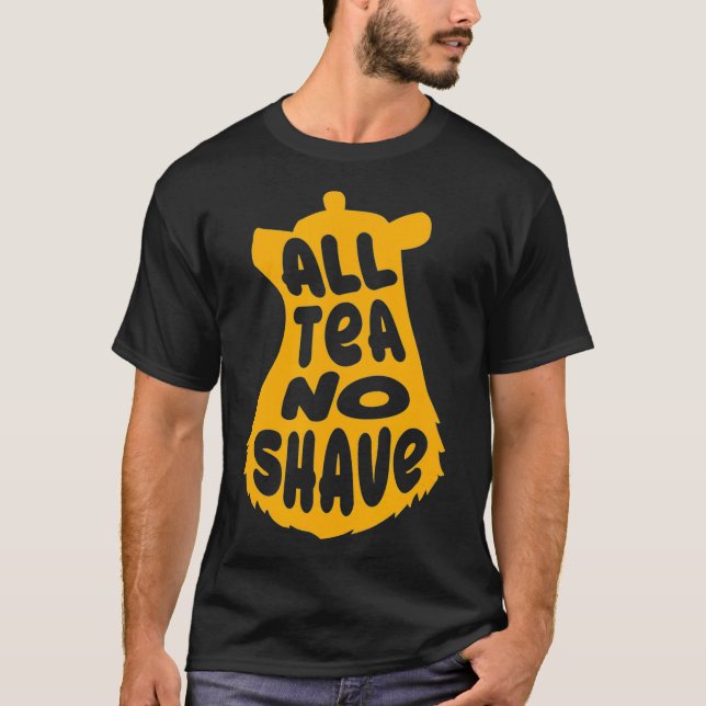 Camiseta Todo el Tea No Shave Gear Design (Anverso)