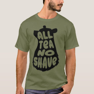 Camiseta Todo el Tea No Shave Gear Design Premium