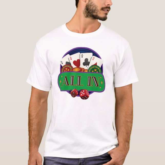 Camiseta Todo en Casino Poker (Anverso)