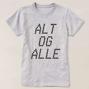 Camiseta todo, en gris noruego