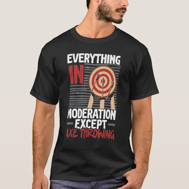 Camiseta Todo En La Moderación Excepto El Eca De Eca (Anverso)