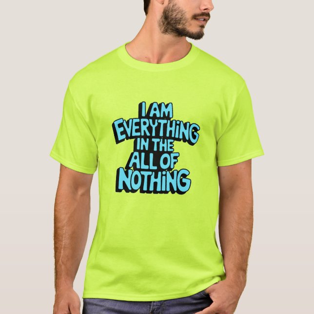 Camiseta Todo en nada (Anverso)