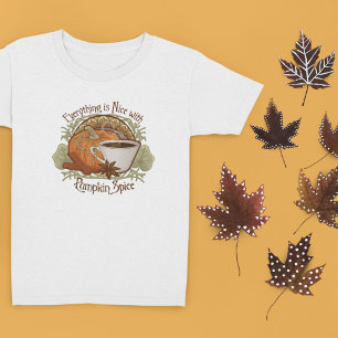 Camiseta Todo es bueno con la piel de calabaza T-Shir