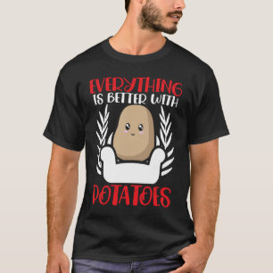 Camiseta Todo Es Mejor Con Patatas En Francés