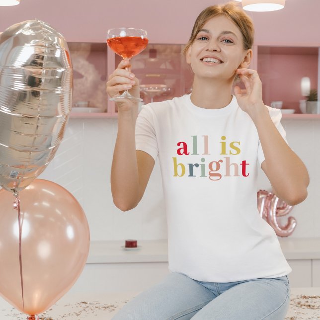 Camiseta Todo Es Moderno Y Colorido | Feliz feriado (Subido por el creador)