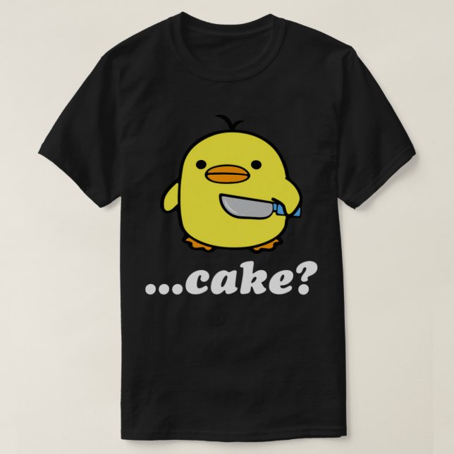 Camiseta Todo Es Un Tejido De Pastel De Pato. (Diseño del anverso)
