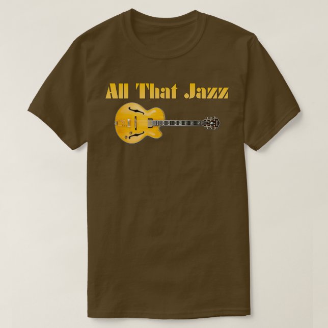 Camiseta Todo Ese Jazz Esencial (Diseño del anverso)
