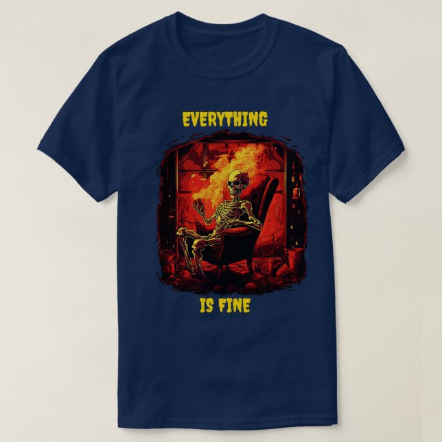 Camiseta Todo está bien (Diseño del anverso)