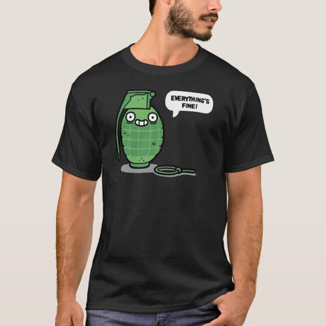 Camiseta Todo está bien (Anverso)