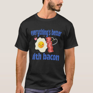 Camiseta Todo está mejor con Bacon Carnivore
